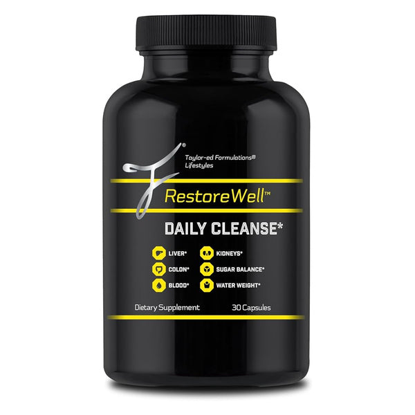 Taylor-ed Formulations RestoreWell Daily Cleanse 30 Capsules