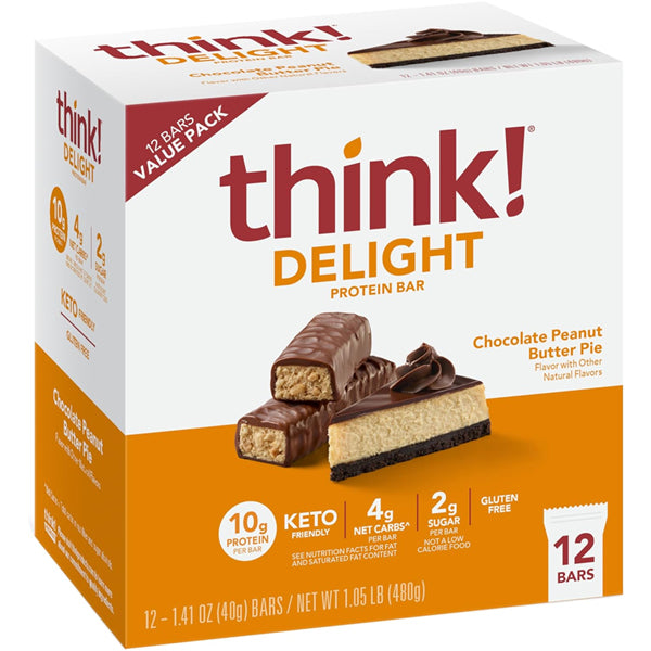 Think! Delight Keto Protein Bars 12pk