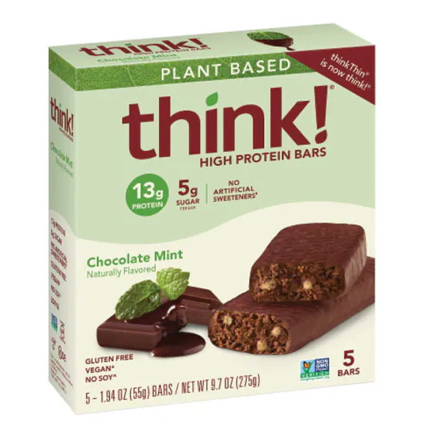 Think! Plant Based High Protein Bars 5pk