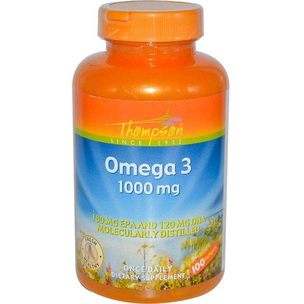Thompson Omega3 1000mg 100 Softgels