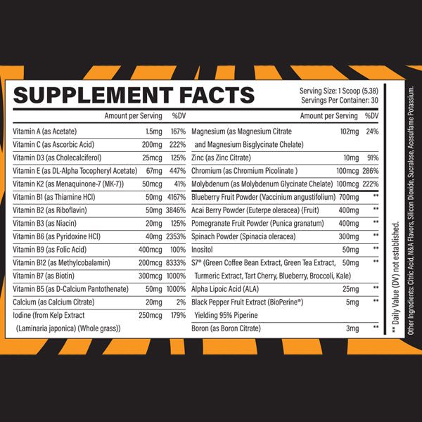 Tiiger Miilk Multivitamin Powder 30 Servings