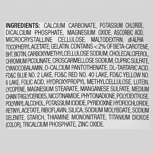 TopCare Iron-Free Century Complete 50+ Multivitamin 400 Tablets