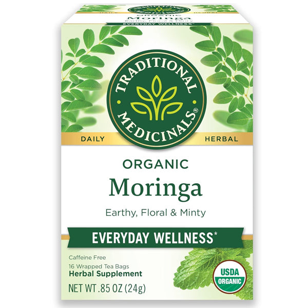 Traditional Medicinals Organic Moringa 16 Tea Bags