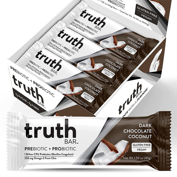 Truth Bar Prebiotic + Probiotic Bars 12pk