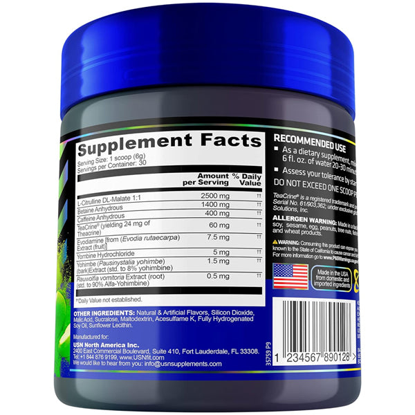 USN 3XT Power Pre-Workout 30serv