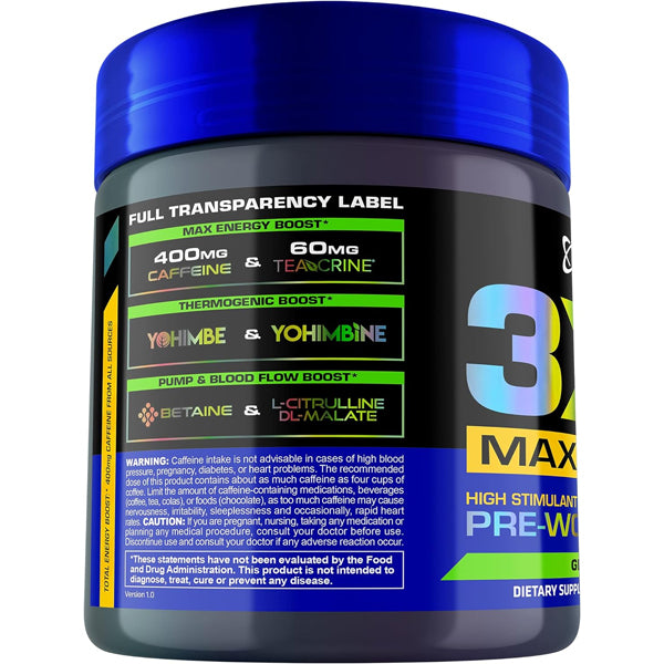 USN 3XT Power Pre-Workout 30serv