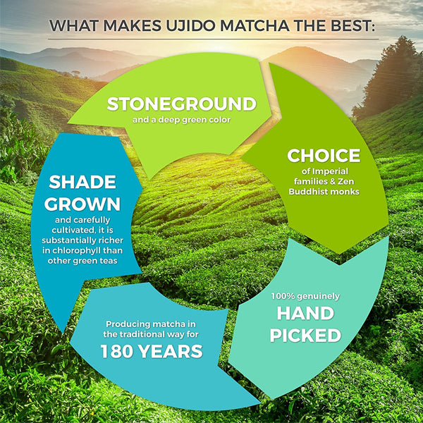 Ujido Roasted Matcha Green Tea Powder