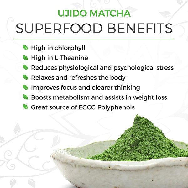 Ujido Roasted Matcha Green Tea Powder