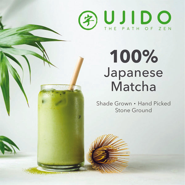 Ujido Sweet Matcha Green Tea Powder Sugar Free Singles