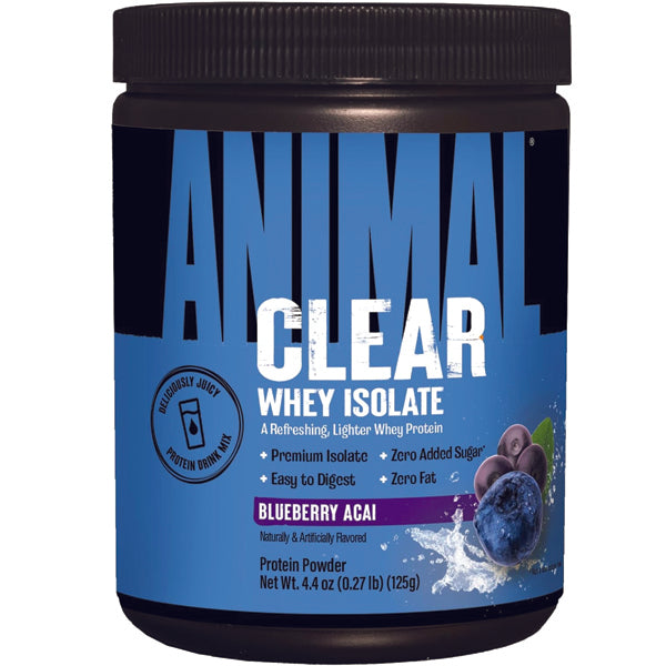 Animal Clear Whey Isolate 5 Servings