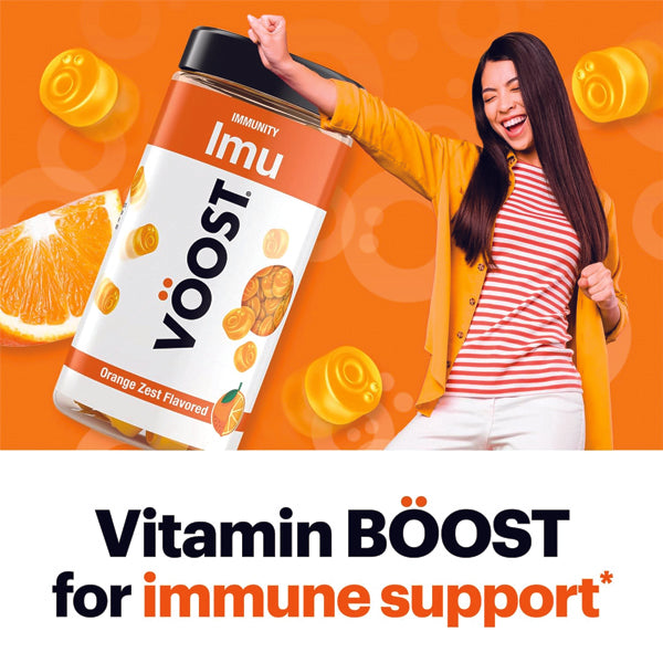 Voost Immunity Vitamin C Zinc Acerola + Echinacea Gummies