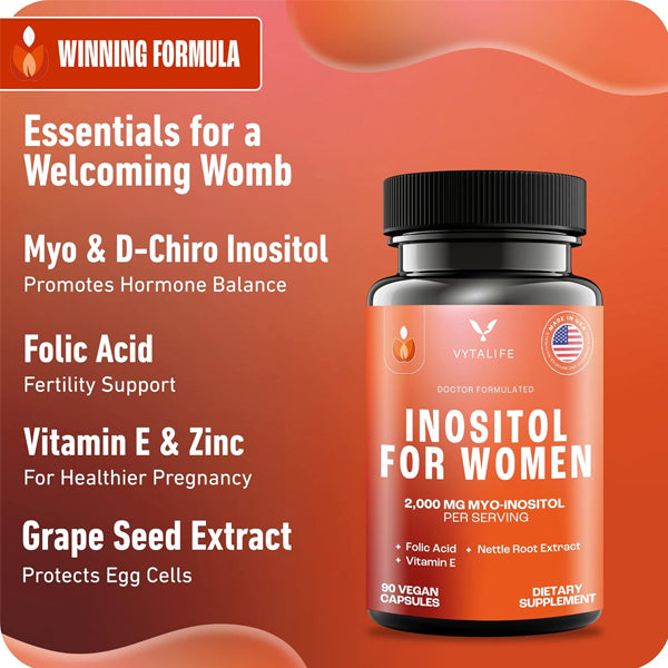 Vytalife Inositol For Women Capsules