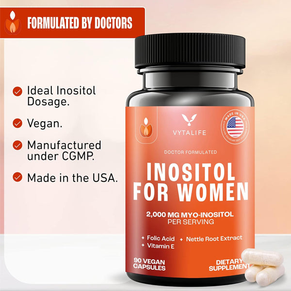 Vytalife Inositol For Women Capsules