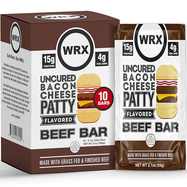 WRX Grass-Fed 2oz Beef Bars 10pk