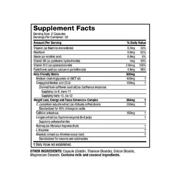 Xenadrine NextGen Thermogenic Capsules