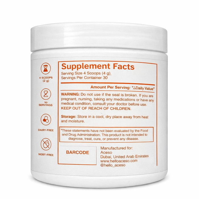 Aceso Colostrum Mother Natures Superfood 30 Servings