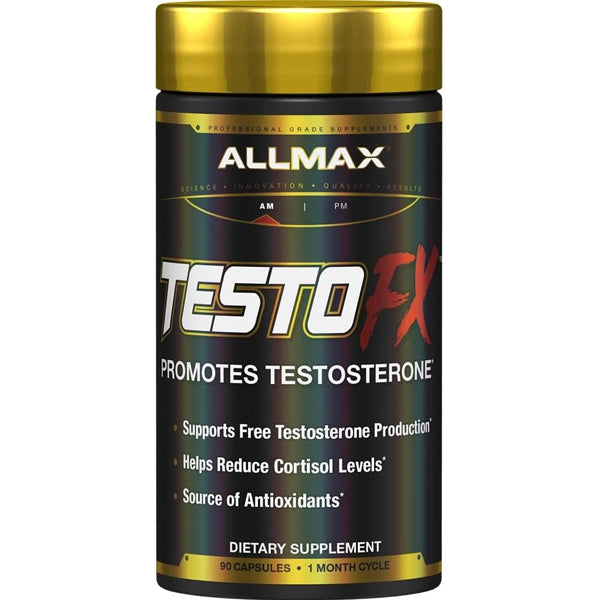 AllMax Testo FX Natural Test Support Capsules