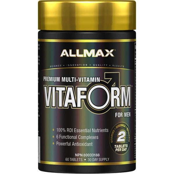 2 x 60 Tablets AllMax Vitaform Men's Multivitamin