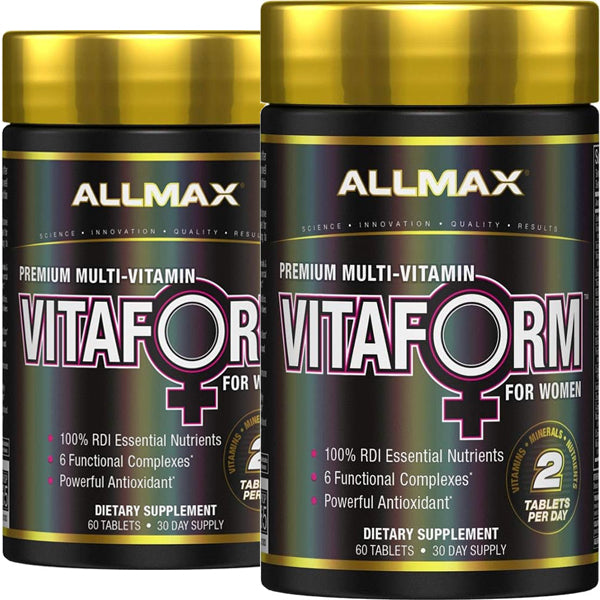 2 x 60 Tablets AllMax Vitaform Women's Multivitamin