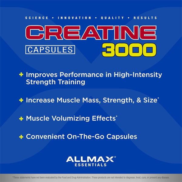 AllMax Creatine 3000 Capsules