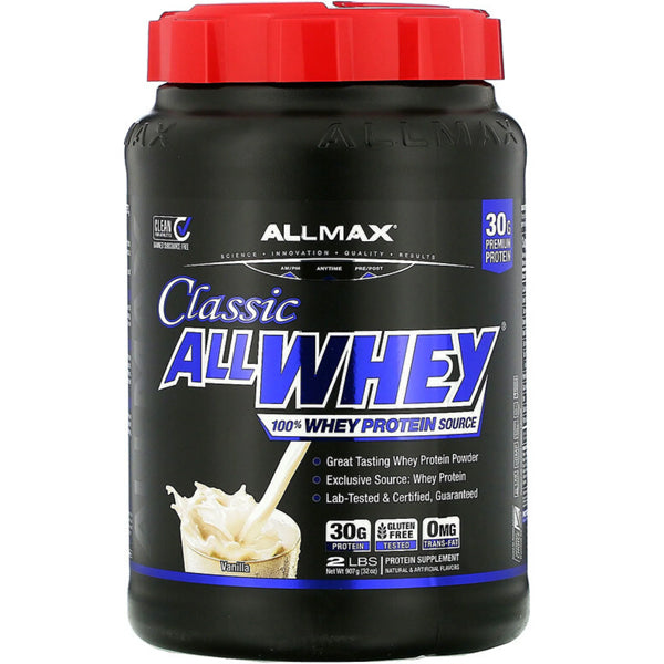 2 x 2lbs Allmax Classic AllWhey 100% Whey Protein