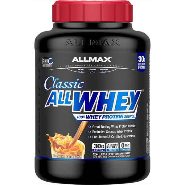 2 x 5lbs Allmax Classic AllWhey 100% Whey Protein