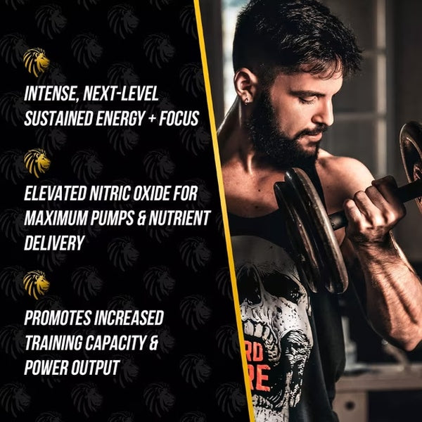 Alpha Lion Superhuman Extreme Pre-Workout 42/21 Servings