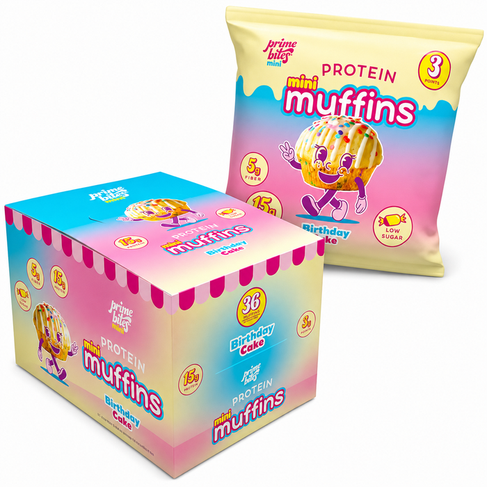 Alpha Prime Bites Protein Mini Muffins 12pk