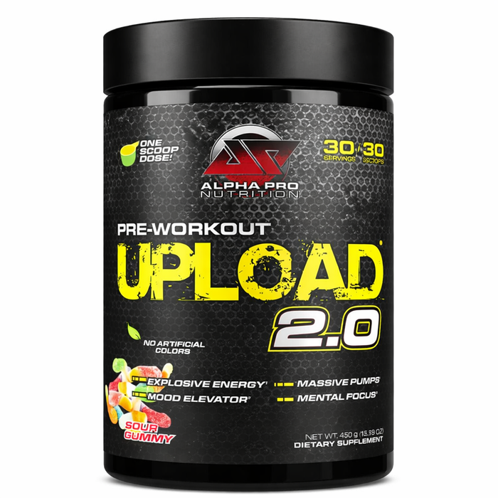 Alpha Pro Upload 2.0 Pre-Workout 30 Servings