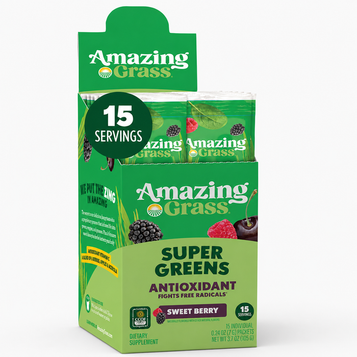 Amazing Grass Super Greens Antioxidant Singles 15pk