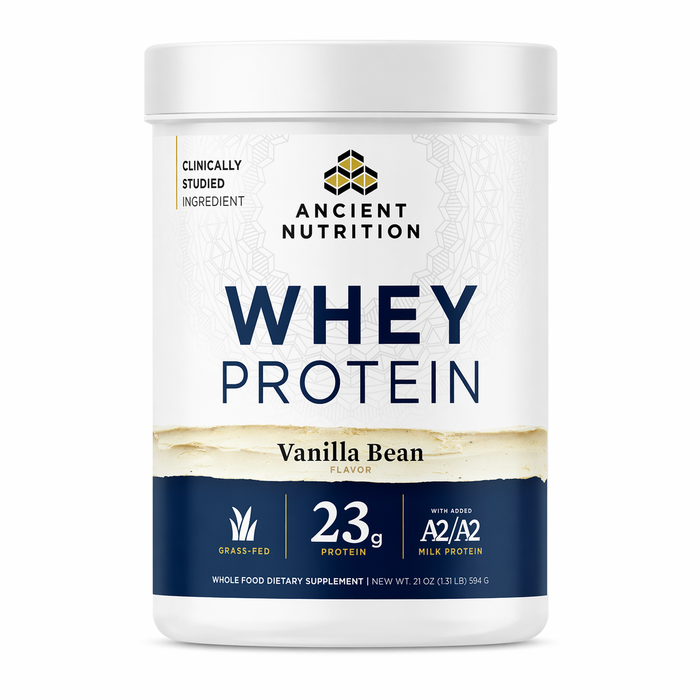 Ancient Nutrition Grass-Fed Whey Protein 20 Servings