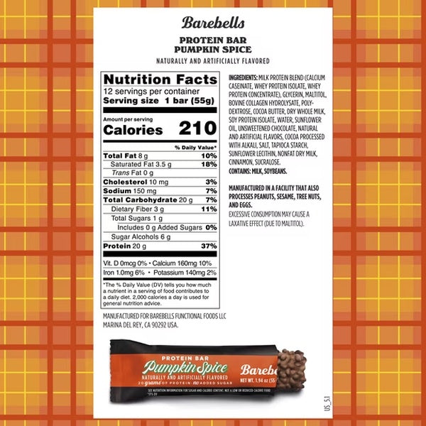 Barebells Original Protein Bar 12pk