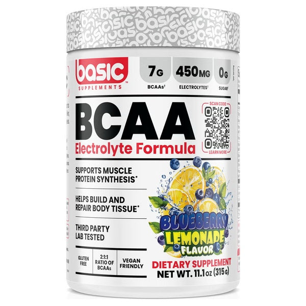 Basic Supplements BCAA Electrolyte Formula 30 Servings