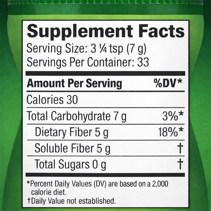 Benefiber Healthy Shape Prebiotic Fiber Supplement Powder 33 Servings
