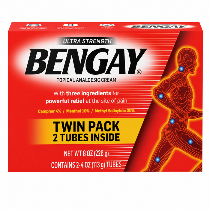Bengay Ultra Strength 4oz Topical Pain Relief Cream 2 pack