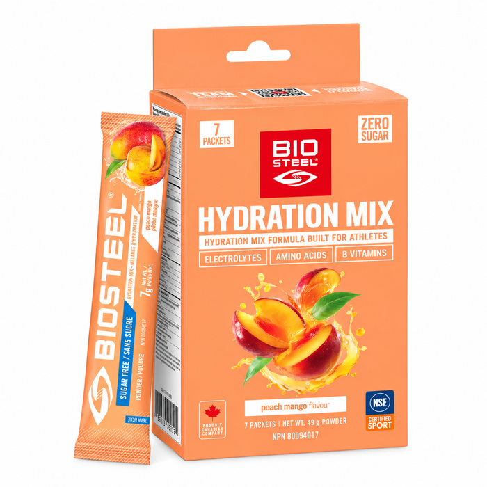 Biosteel Hydration Electrolytes & BCAA Mix Stickpacks 7pk