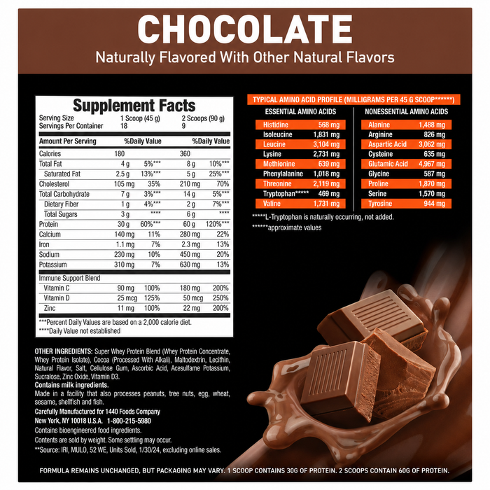 Body Fortress Super Advanced Whey Protein 1.7lbs
