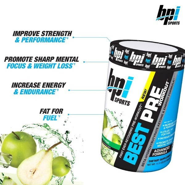 BPI Sports Keto Best Pre Workout 30 Servings