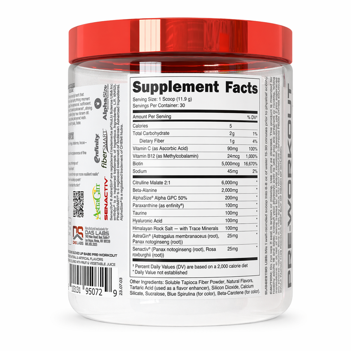 Bucked Up Babe Pre-Workout 30 Servings