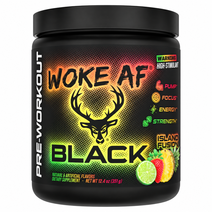 Bucked Up Woke AF Black 30 Servings