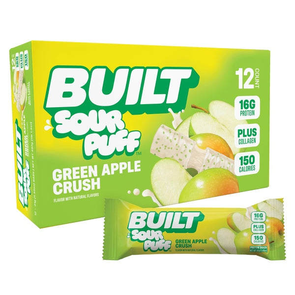Built Sour Puff Protein Bar 12pk