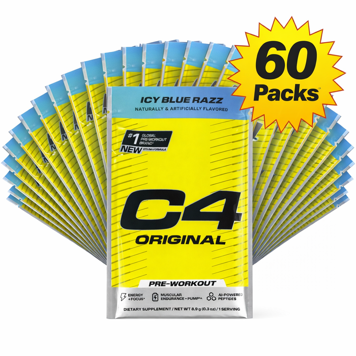 Cellucor C4 Original Pre Workout Singles 60pk