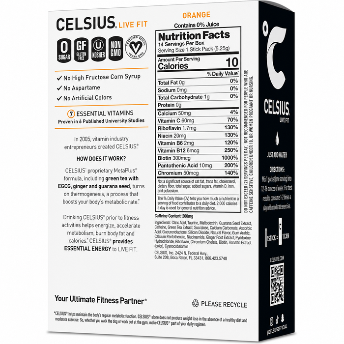 Celsius Essential Energy Stickpack 14pk