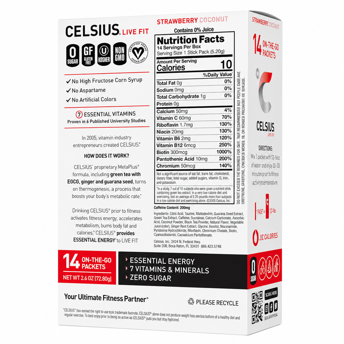 Celsius Essential Energy Stickpack 14pk