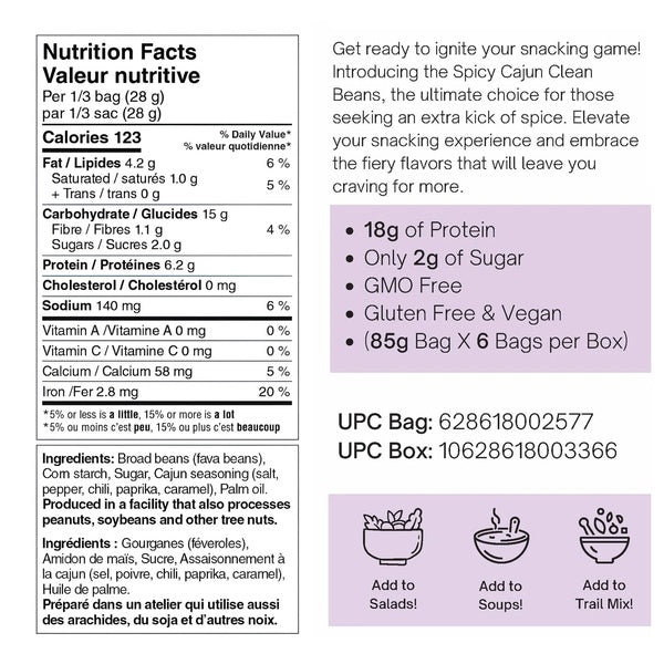 NutraPhase Clean Beans 3oz 6 Pack