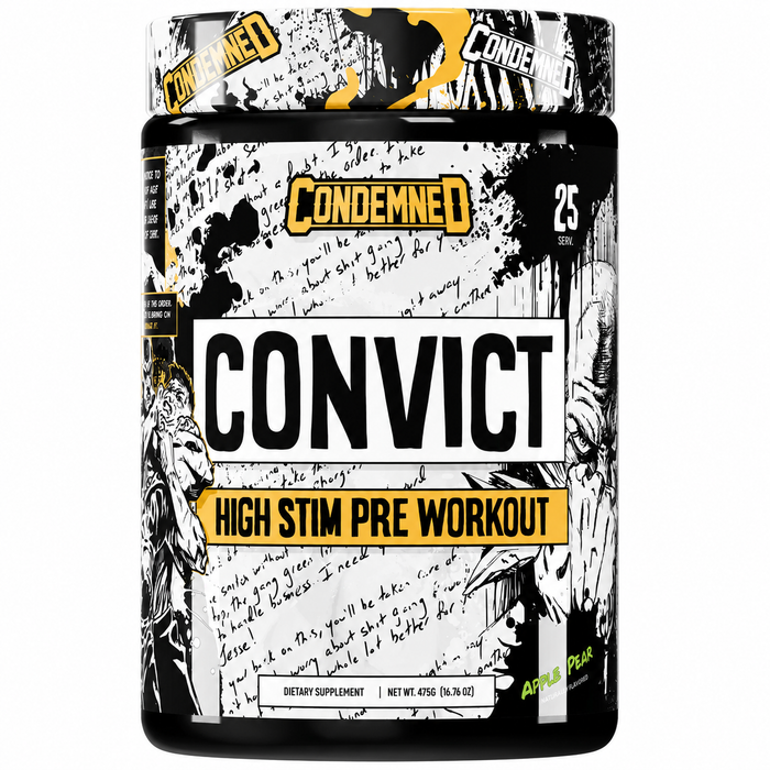Condemned Labz Convict Pre Workout 25 Servings