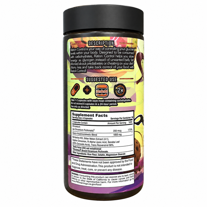 Eclipse Labz Ration Control 120 Capsules
