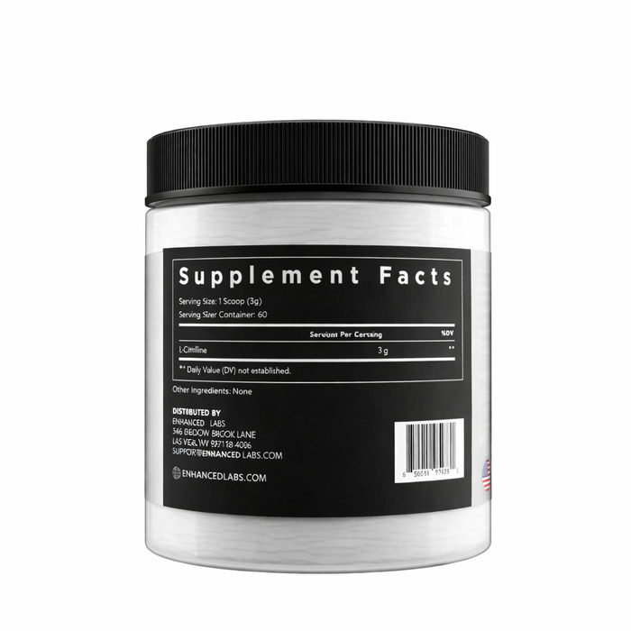Enhanced Labs L-Citrulline 60 Servings