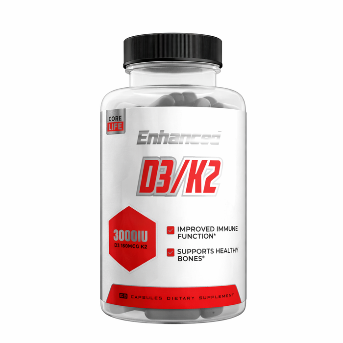 Enhanced Labs D3/K2 Vitamin 60 Capsules