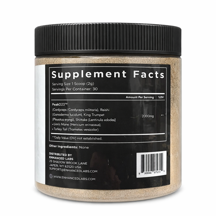 Enhanced Labs Peak O2 Powder 30 Servings